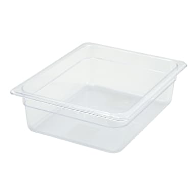Darling Foodservice Polycarbonate 1/2 Size x 3-1/2" Deep Food Pan