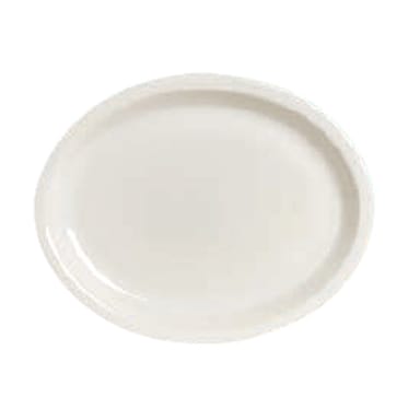 Anfora A400P242 Polar White 11.38" Narrow Rim Platter