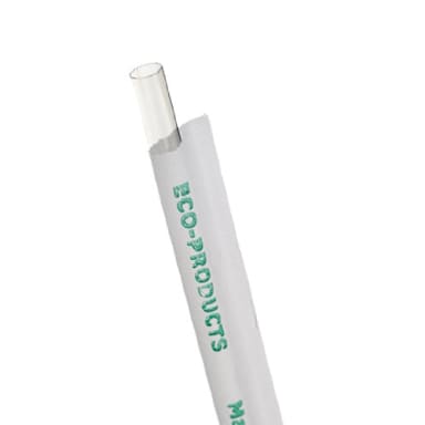Eco Products EP-ST990 Clear 9-1/2" Straw - 4800 / CS