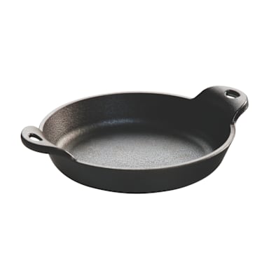 Lodge® HMSRD Heat-Treated 14 Ounce Cast Iron Mini Server - 6 / CS