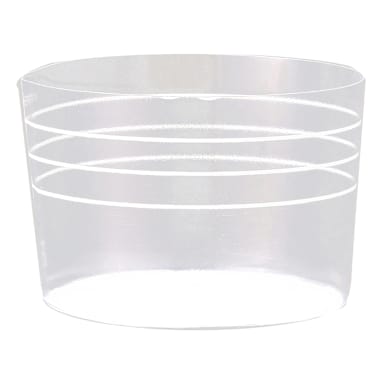 Welcome Home Brands CK803 Large Stripe Plastic Baking Cup