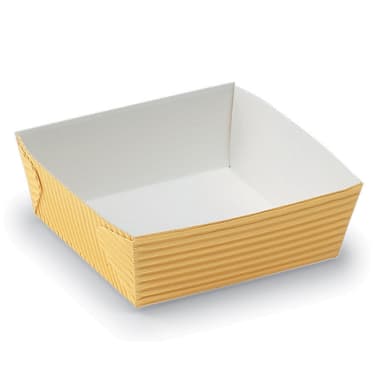 Welcome Home Brands GT102 Yellow 5.4 Oz. Rect. Baking Tray
