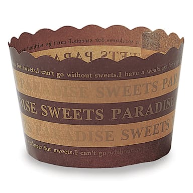 Welcome Home Brands PM322 Large Sweet Stripe Baking Cup