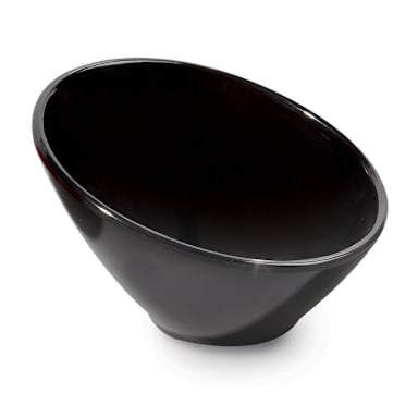 G.E.T. B-785-1-BK Black Elegance 10 Oz. Cascading Bowl