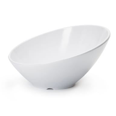 G.E.T. B-785-1-W San Michele Melamine 10 Oz. Cascading Bowl