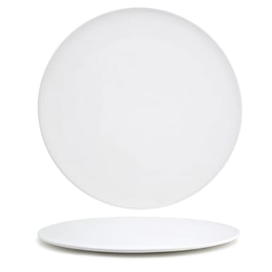 FOH DDP059WHP21 Canvas 11" Round Plate - 4 / CS