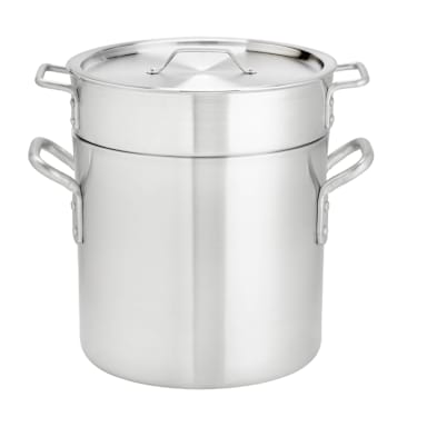 Browne Foodservice 5813216 Thermalloy Aluminum 16 Qt Double Boiler Pot