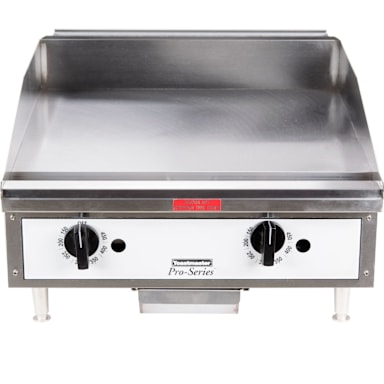 Toastmaster™ TMGT24 24" Thermostatic Control Gas Griddle