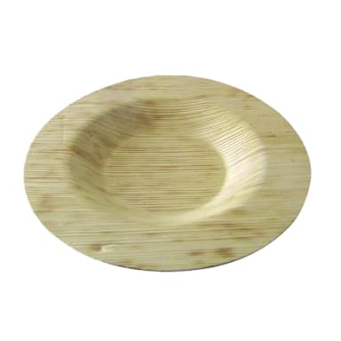 PackNWood 210BBOUDISK Small 3.5" Bamboo Leaf Plate - 1000 / CS