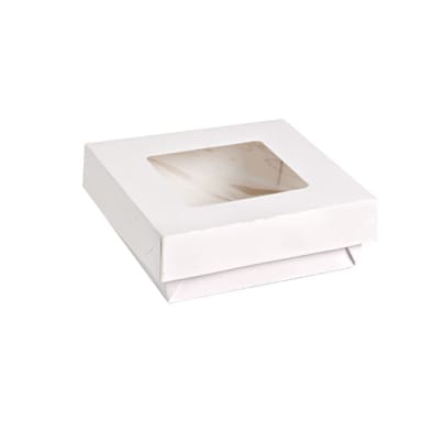 PackNWood 210KRAYWH115 White 12 Ounce Kray Box with Lid