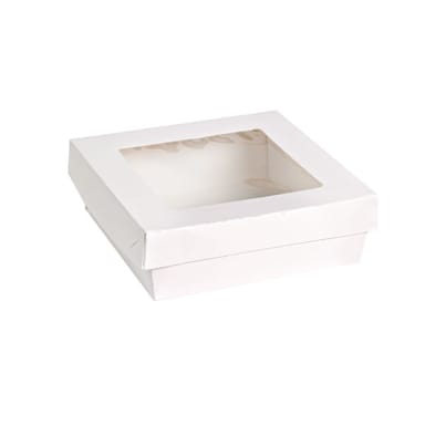 PackNWood 210KRAYWH155 White 24 Ounce Kray Box with Lid