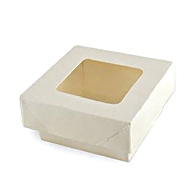 PackNWood 210KRAYWH208 White 118 Ounce Kray Box with Lid