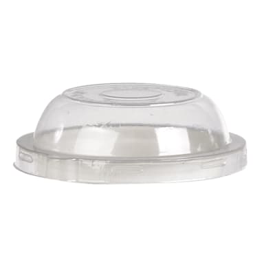 PackNWood 210GPU351L Clear Lid for 12 / 16 Ounce Sugarcane Containers
