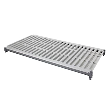 Cambro ESK2448V1580 Brushed Graphite 24" x 48" Vented Shelf Kit