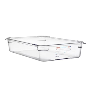 Araven 9827 Clear Full Size 13.7 Qt. Food Container - 6 / CS