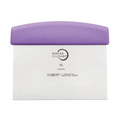 Mercer Culinary® M18810PU Millennia® Purple Bench Scraper