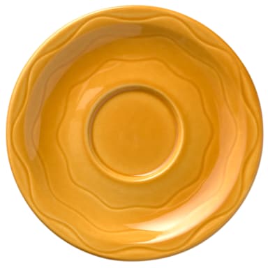 Libbey - Formerly Syracuse China 903033201 Cantina Saffron 6.25" Saucer