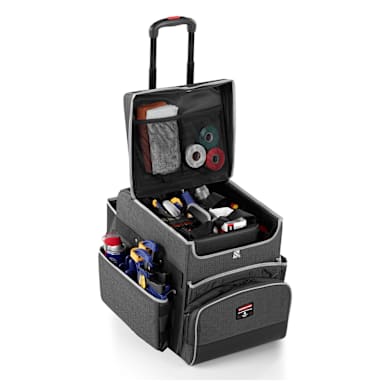 Rubbermaid 1902467 Dark Gray Small Executive Quick Cart