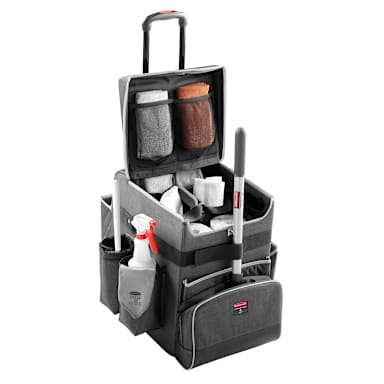 Rubbermaid 1902465 Dark Gray Large Executive Quick Cart