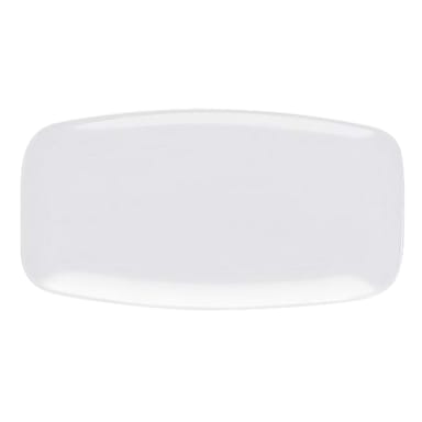 Elite Global Solutions D84RC-W Radius 8-1/2" White Platter - 6 / CS