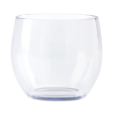 G.E.T. SW-1460-CL Stemless 8 Oz. Wine Glass