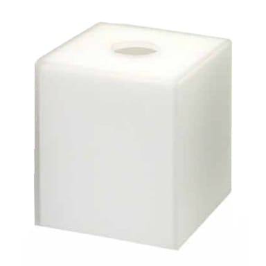 FOH® RTB007FRR11 Nassau Ice White 5.25" Tissue Box Cover