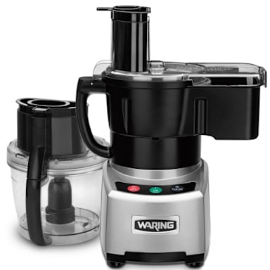 Waring Commercial WFP16SCD 120V 4 Qt Continuous Feed Food Processor
