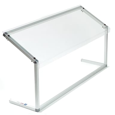 Carlisle 916007 60" Clear Single Sided Sneeze Guard