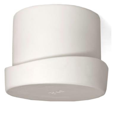 Urban Oasis TC740014 White Ripple Cup & Saucer