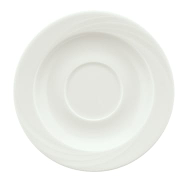 Schonwald 9186918 Donna 6.25" White Porcelain Saucer
