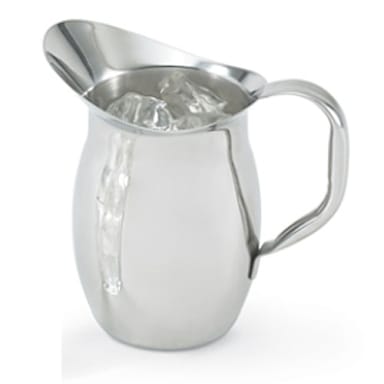 Vollrath® 92020 S/S 2-1/8 Quart Mirror Finish Bell Pitcher