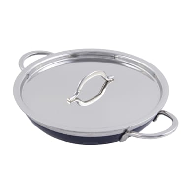 Bon Chef 60304COBALTBLUE Classic Country French Round Casserole