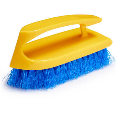 Rubbermaid FG648200COBLT Iron Handle Cobalt 6" Scrub Brush