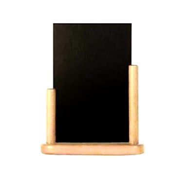 American Metalcraft ELEBLA Black Table Top Chalk Board
