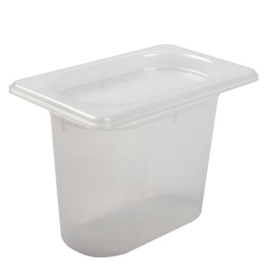 San Jamar® MP19 ModPan™ 1/9-Size Food Pan with Lid