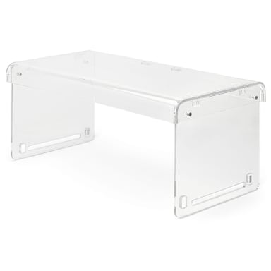 Vollrath® MBA92821 Clear 48" Folding Mobile Sneeze Guard