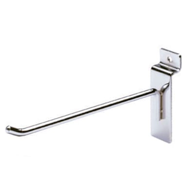Grand & Benedicts Store 284-30058-8 Chrome HD 8" Slatwall Hook