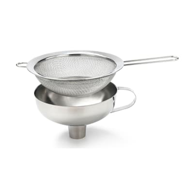 iSi 2714 S/S Funnel with Sieve Insert and Handle