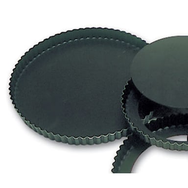 Matfer Bourgeat 332225 Exopan® 9-1/2" Fluted Tart Mold