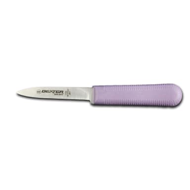 Dexter Russell S104P-PCP / 15303P Purple Handled 3.25" Paring Knife