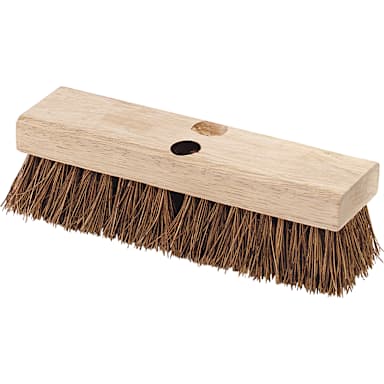 Carlisle 3619200 10" Wooden Floor / Deck Scrub Brush
