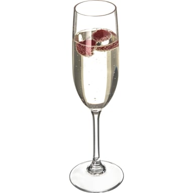 Carlisle 564007 Alibi Polycarbonate 8 Oz. Champagne Flute