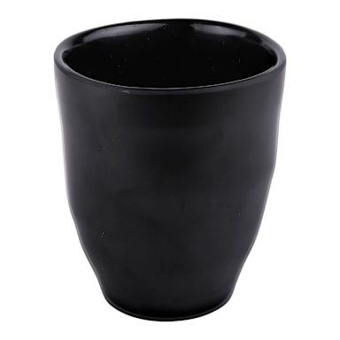 Elite Global Solutions JW2025-B Zen Black Melamine 8 Oz Cup - 6 / CS