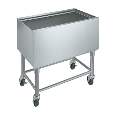 Krowne® MB-1830 Standard Series S/S Mobile Ice Bin