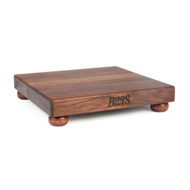 John Boos WAL-B12S Walnut 12" x 12" x 1-1/2" Cutting Board