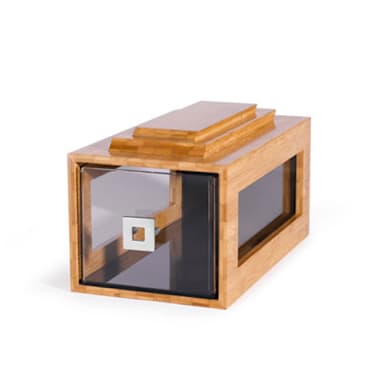 Rosseto® BD106 Acrylic / Bamboo 8" x 14.75" Bakery Drawer