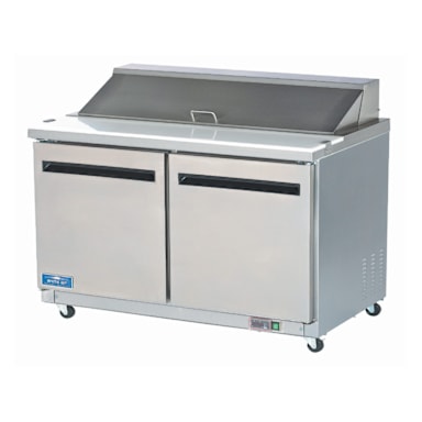 Arctic Air AMT60R 2 Door Mega Top Sandwich / Salad Prep Table
