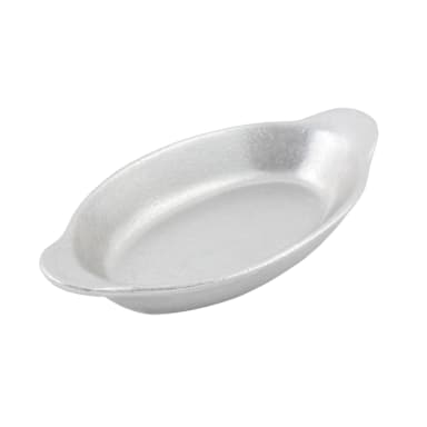 Bon Chef 5020 PEWTER 6 Oz. 4-3/4" x 7-1/2" Oval Au Gratin