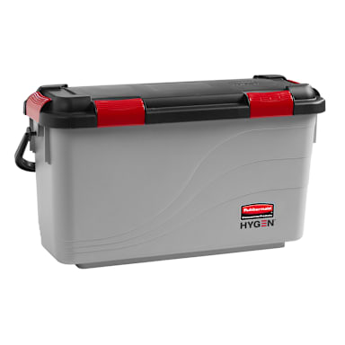 Rubbermaid 1863892 HYGEN Gray Bucket With Lid