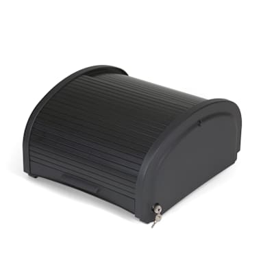 Rubbermaid FG9T8600BLA Executive Black Locking Security Hood